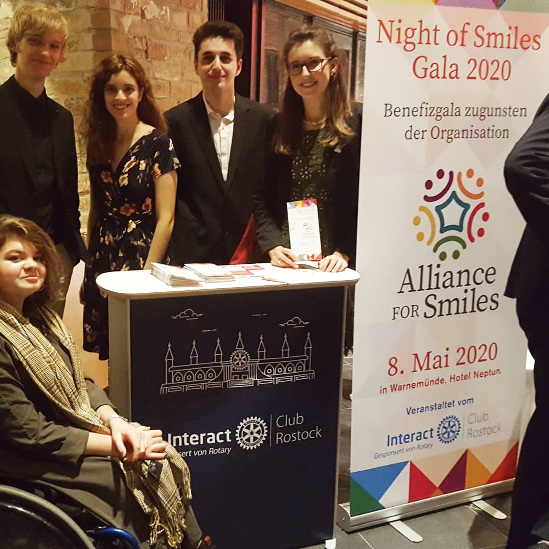 Alliance for Smiles: Interact Club Rostock organisiert große Benefizgala