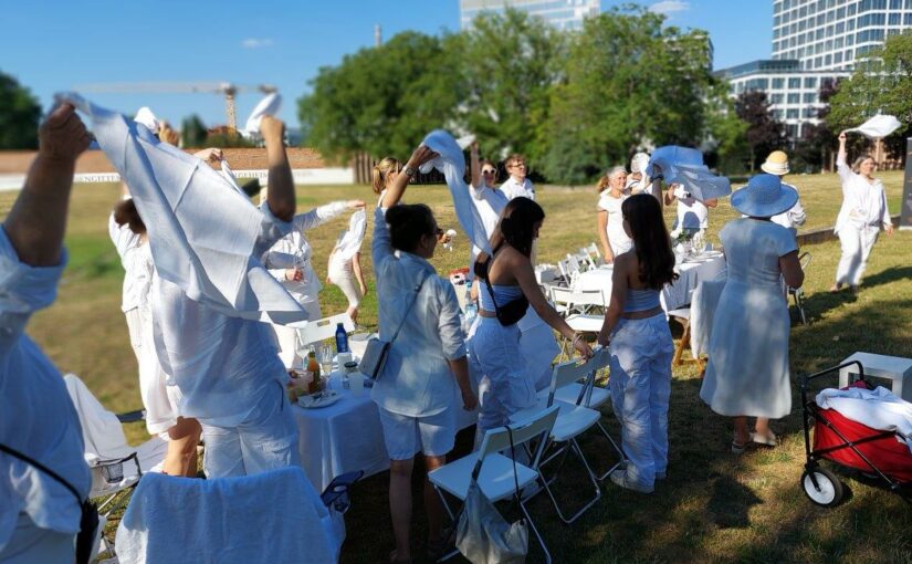 Dîner en blanc  – ein Sommertraum in Weiß